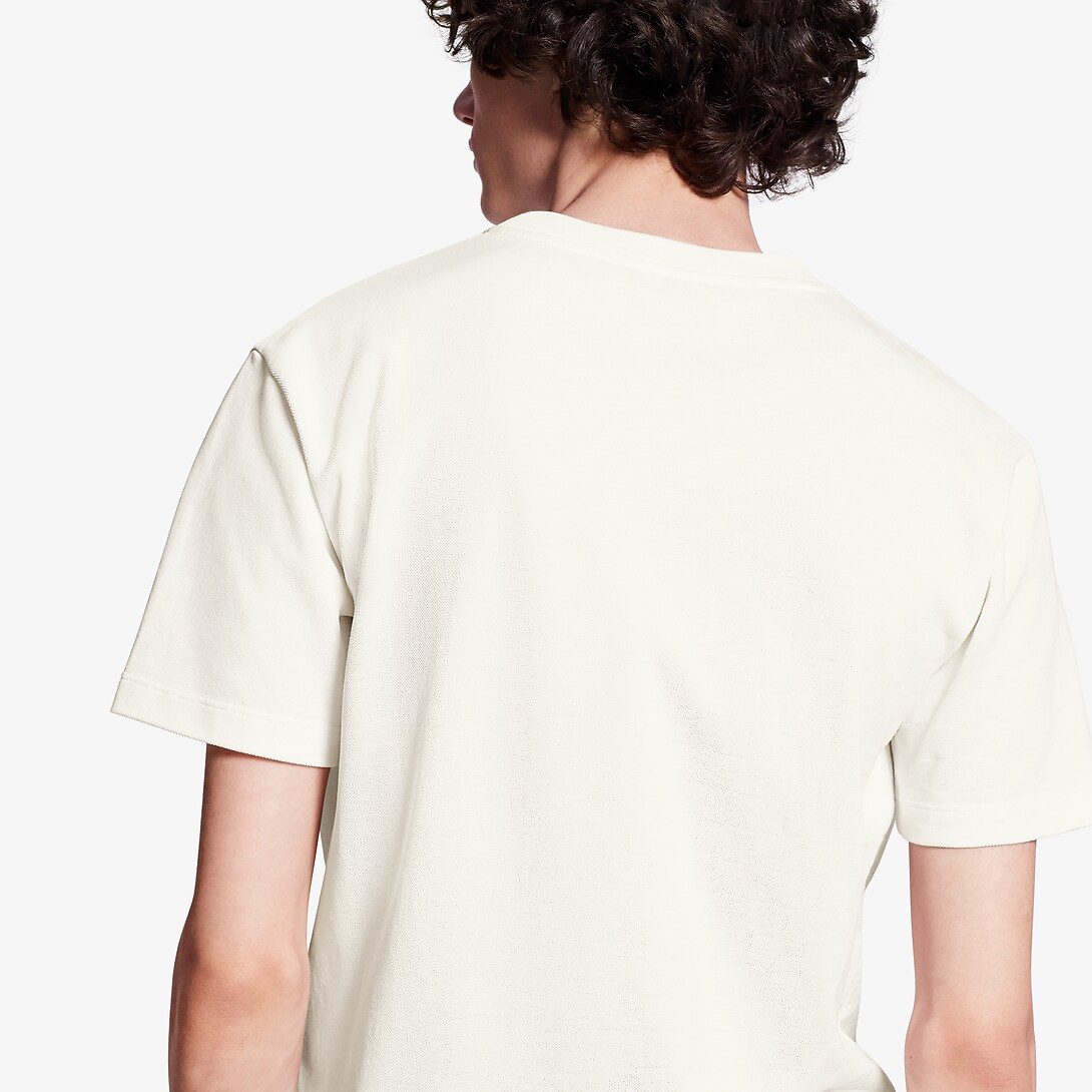 Ciabalù T-Shirt Uomo In Filo Con Taschino - Maglietta Maniche Corte Slim Fit (Cotone E Viscosa) - 3